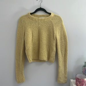 Aritzia yellow sweater!